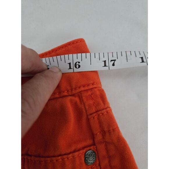 Maurices size 9/10 women's orange jeggings - Picture 7 of 9